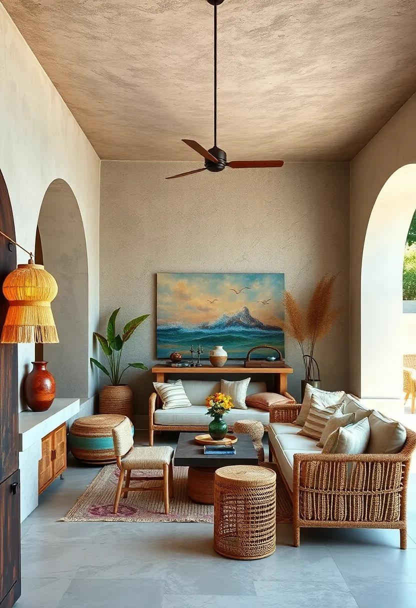 Handcrafted ⁤Woven⁤ Textiles‍ and ⁣Natural Fibers