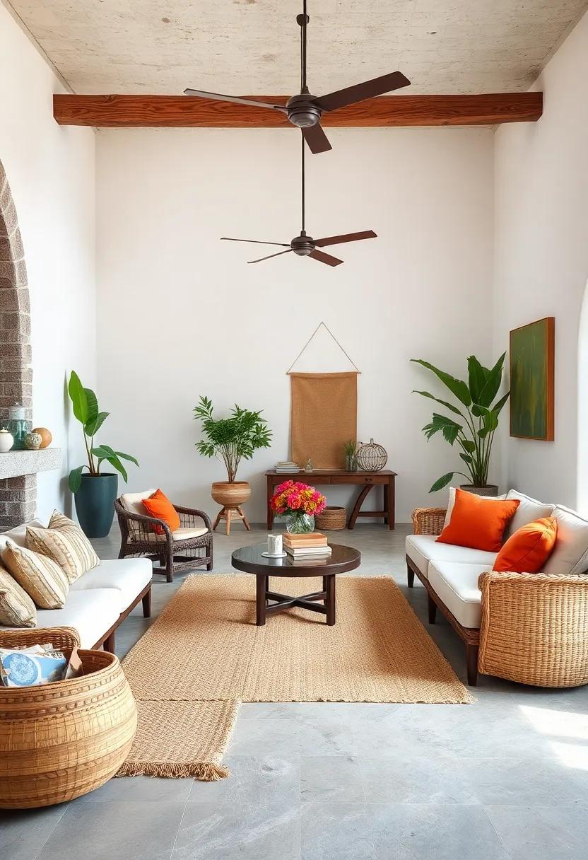 Rustic Jute and Sisal‍ Area Rugs