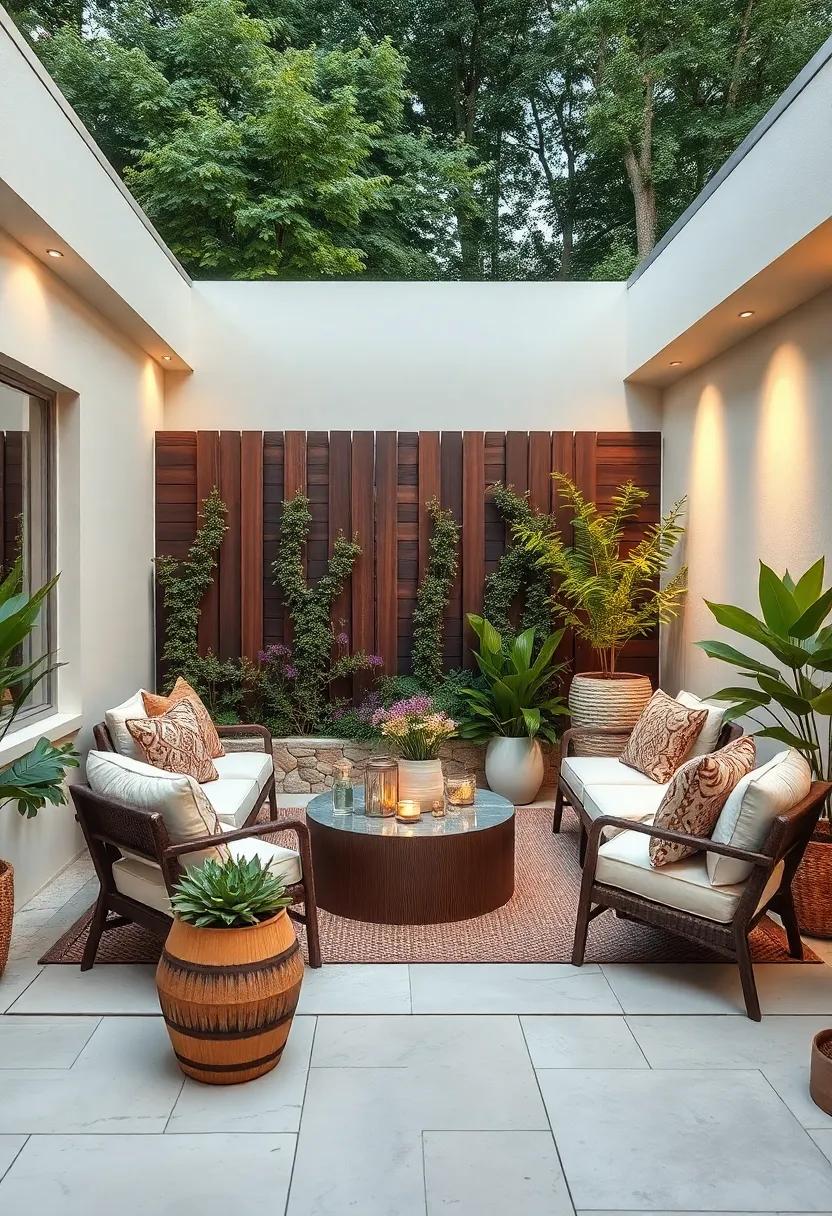 Espresso Brown ⁢and Ivory: Rich and bright contrast that ‌enhances garden textures and colors