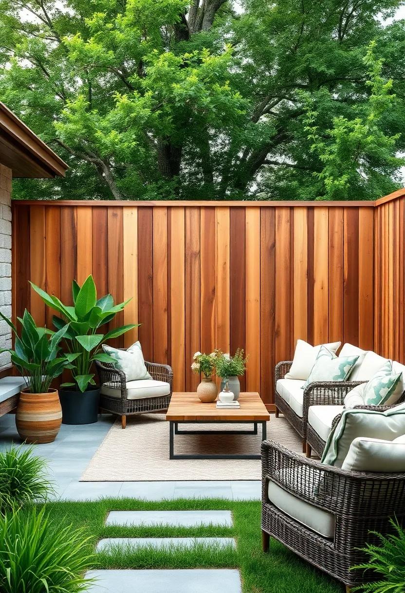 Soft Peach and Weathered Cedar: Delicate hues paired⁣ with ​rugged textures ⁤for​ a ⁢beautifully⁣ balanced design