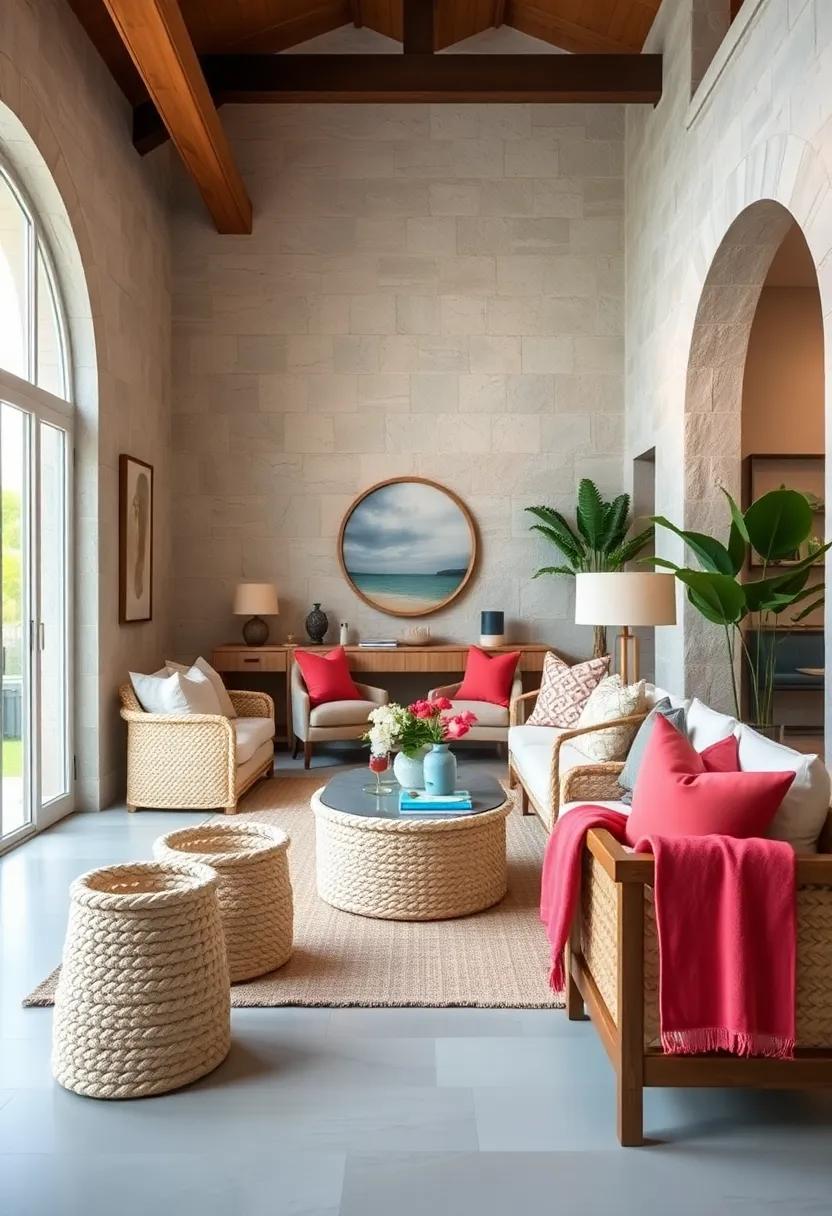 Make rope baskets‌ for stylish storage⁣ that complements beach⁤ house themes