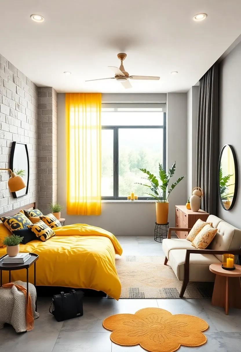 Bumblebee‌ Buzz: Use black and⁣ yellow bedding‌ and accessories⁣ to create a fun ⁣bumblebee-inspired​ room that’s both cheerful and dynamic