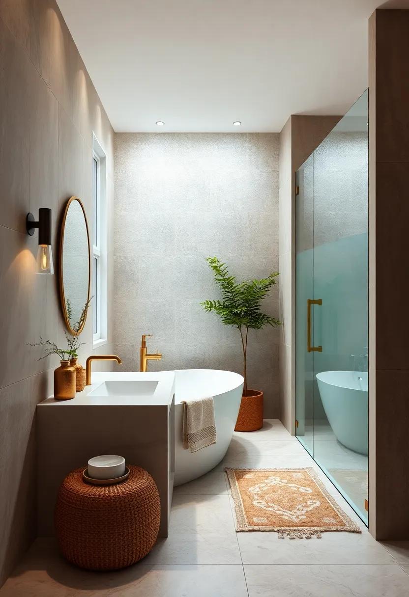 Use Frosted or Textured Glass for Privacy Without Compromising Light