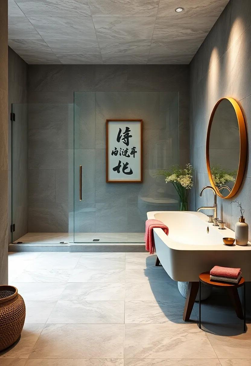 Include Subtle Art or Calligraphy to Inspire Mindful Moments