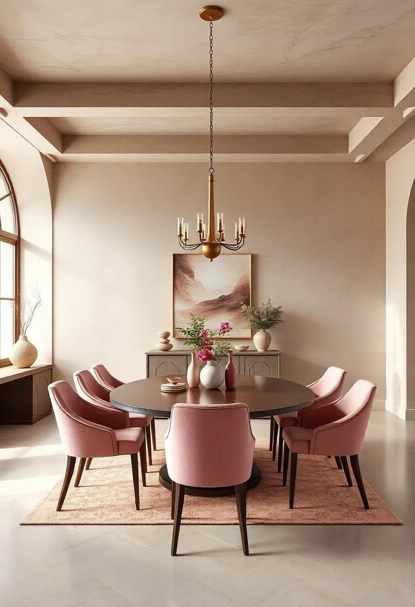 23 Stunning Luxury Pink and Cream Dining Room Ideas to Elevate Your Space