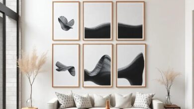 25 Stunning Minimalist Wall Art Ideas Featuring Elegant Monochrome Prints