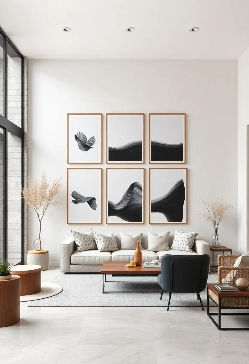 25 Stunning Minimalist Wall Art Ideas Featuring Elegant Monochrome Prints