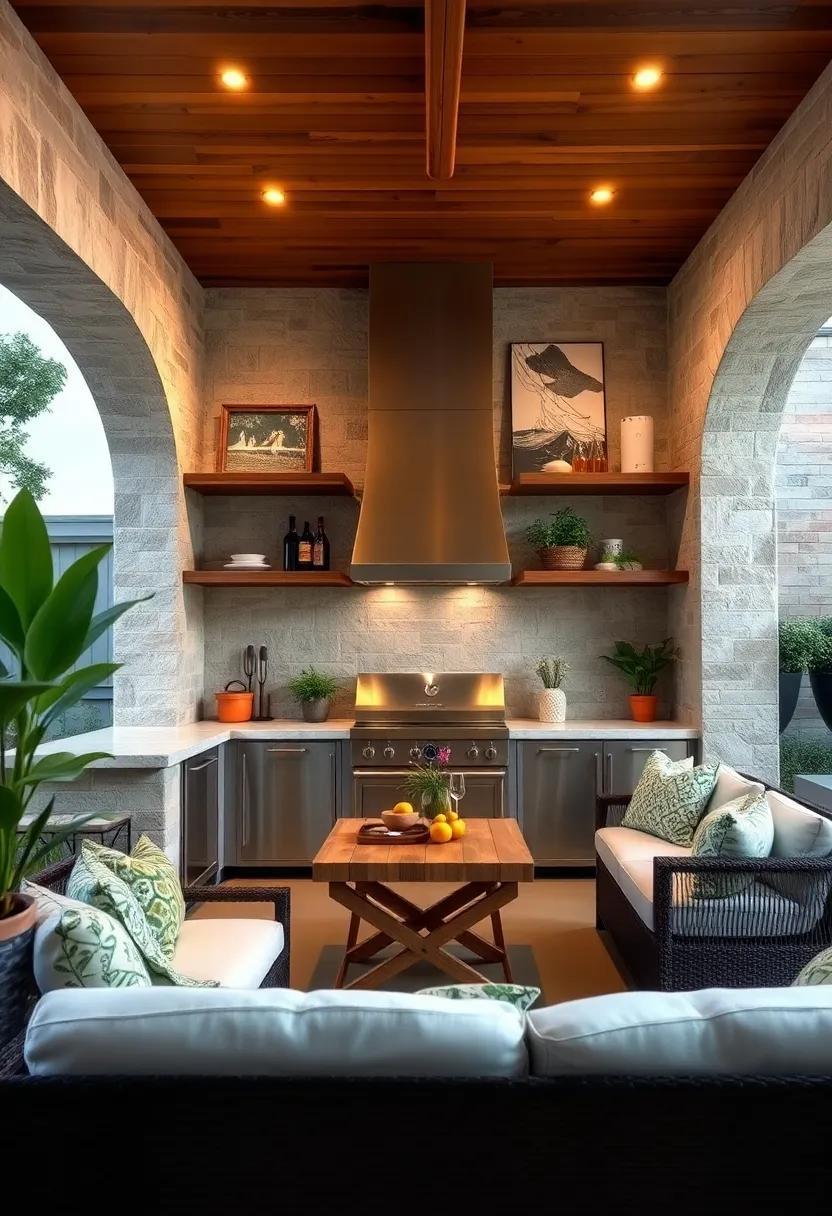 25 Stylish Outdoor Kitchen Shelves to Elevate Your Al Fresco Cooking Space