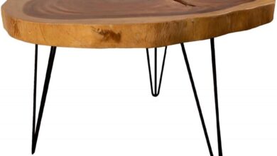 Top Custom, Modern & Boho Coffee & Dining Tables Roundup
