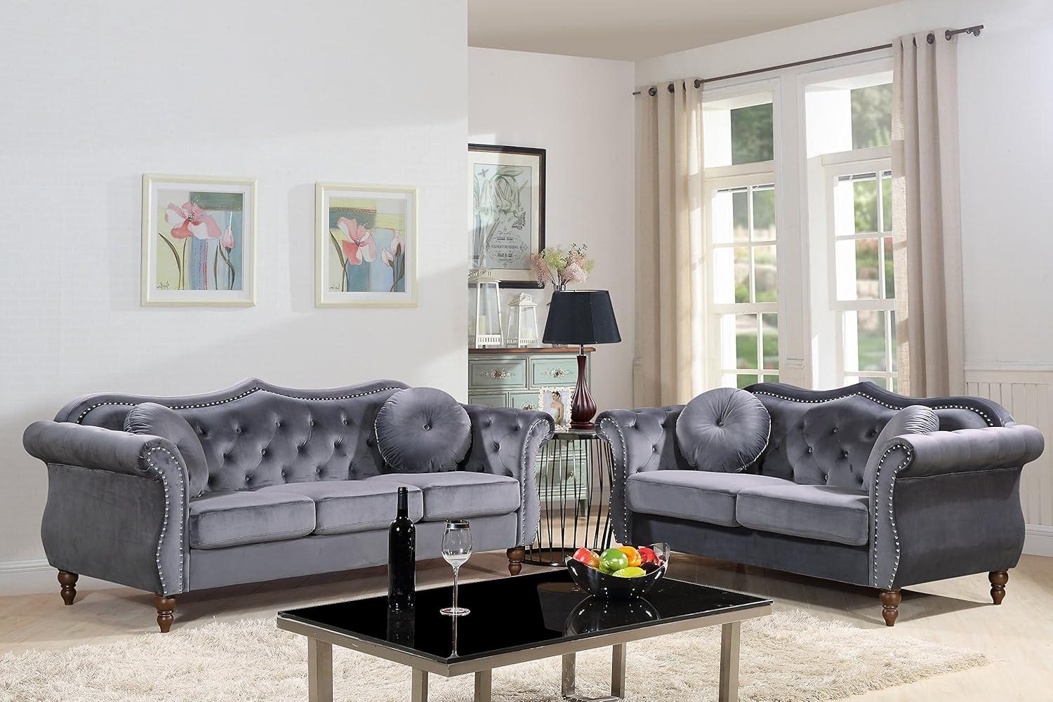 Why We Love the Anna Velvet Sofa Set: Style Meets Comfort
