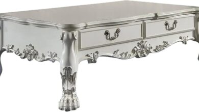 Why We Love the Benjara Ally Aspen Coffee Table’s Classic Charm