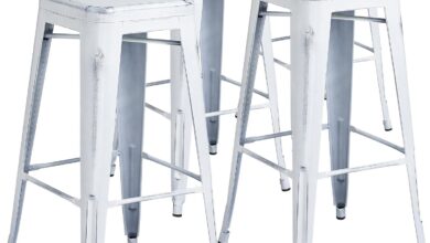 Our Take on Flash Furniture Kai: Stylish, Sturdy, and Space-Saving Barstools