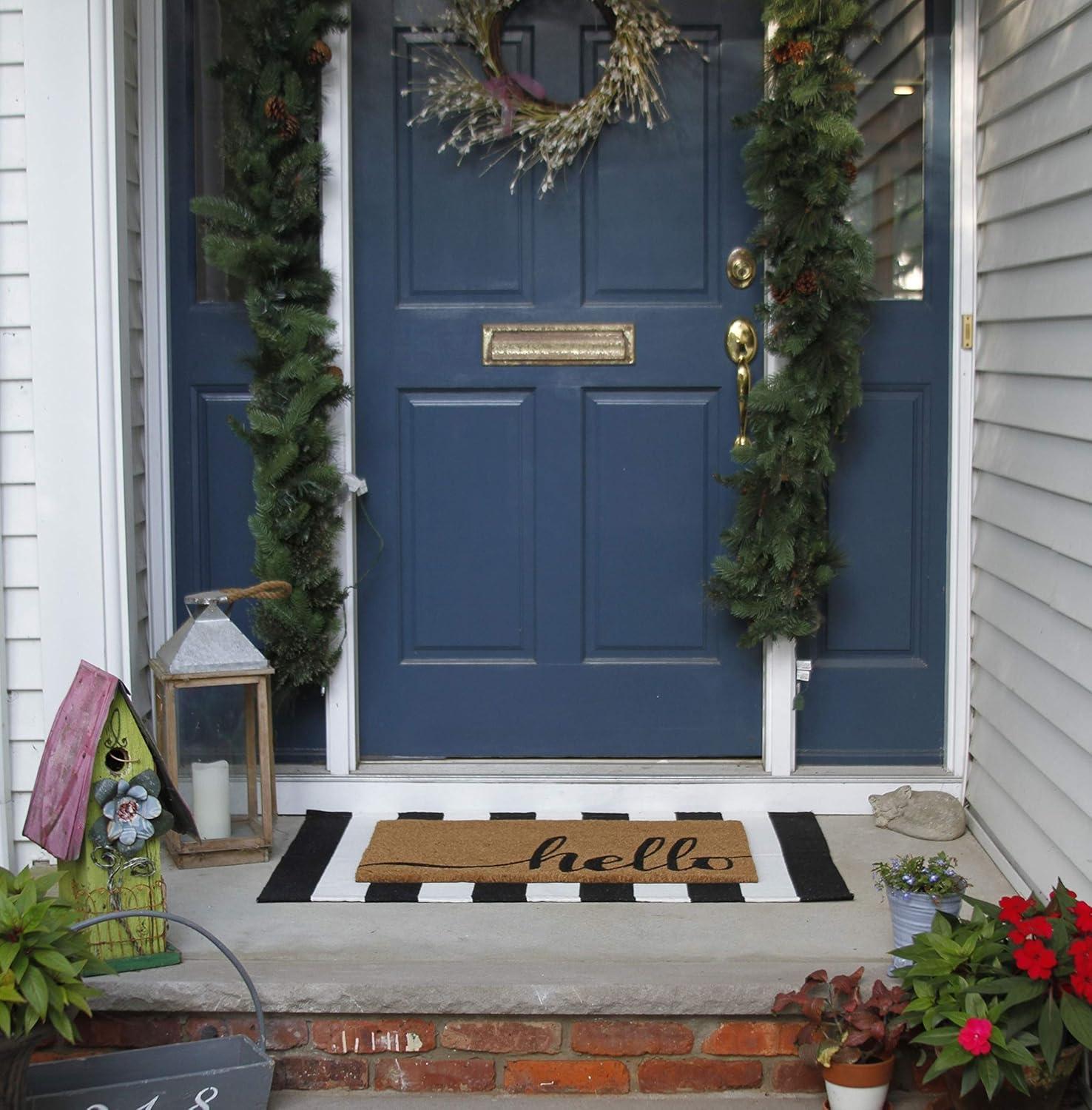 Why We Love the NANTA Black & White Striped Rug for Every Space