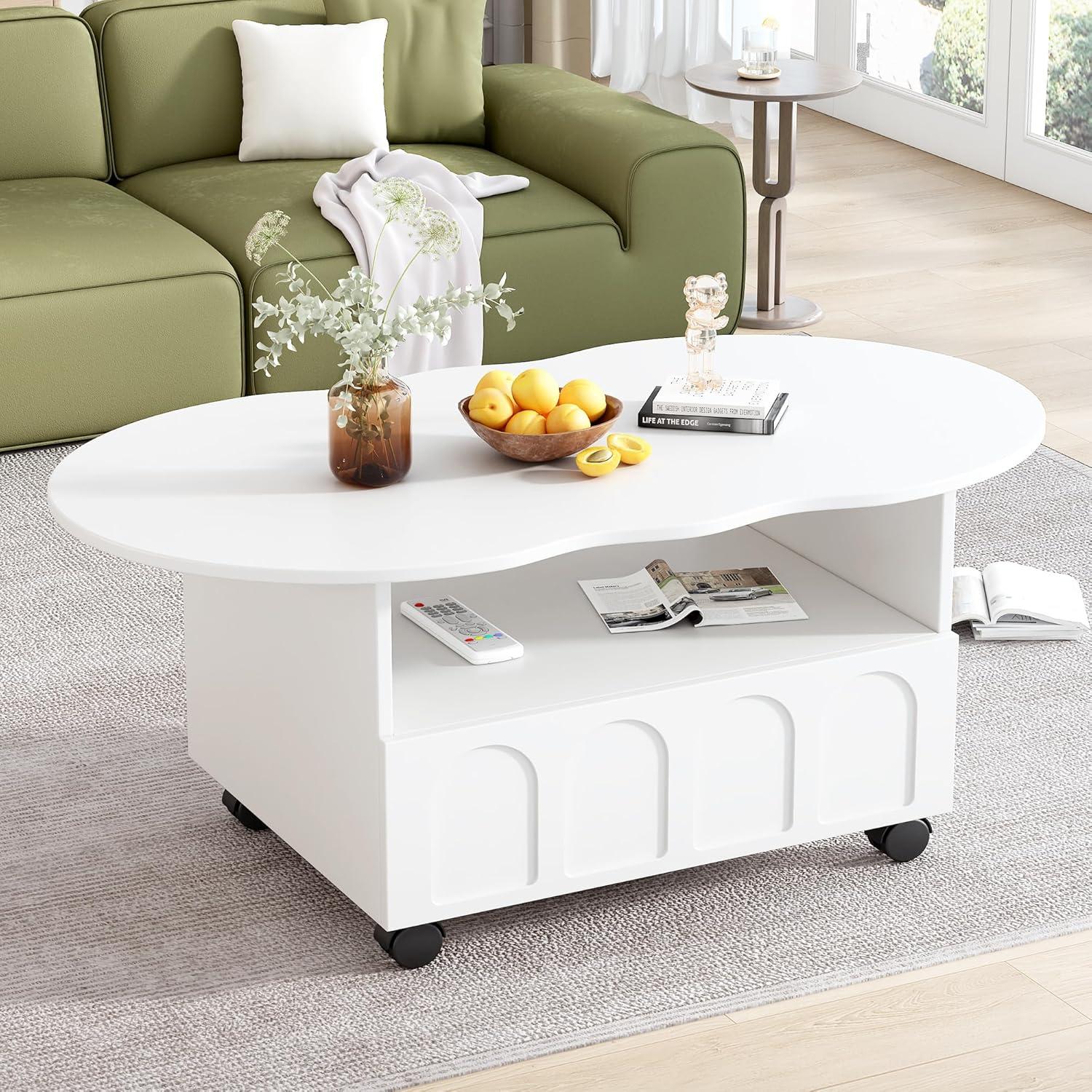 Top Modern & Rustic Coffee Tables with Storage: Stylish Picks ⁢2024