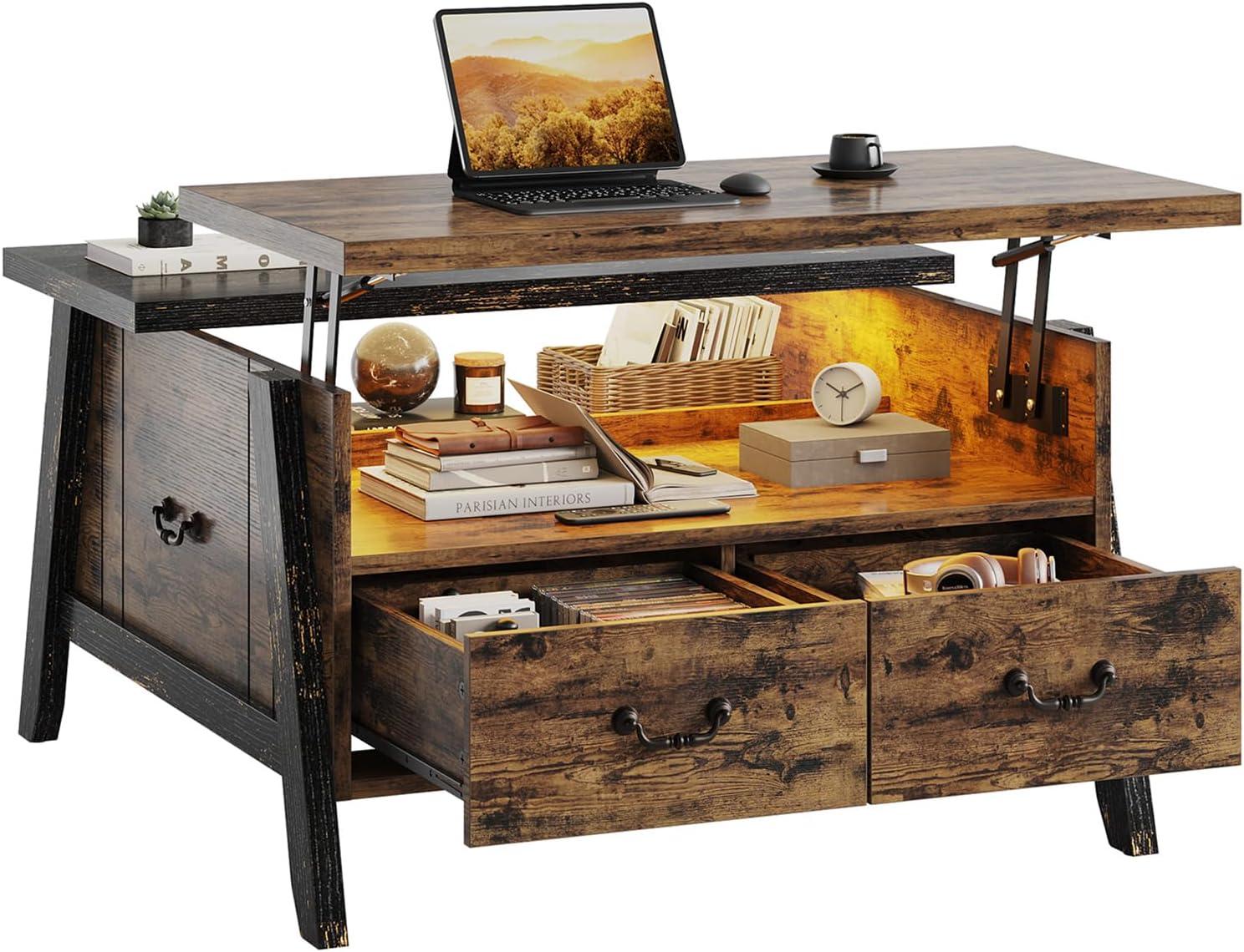 Top Coffee Tables with Storage, ⁢Style & Modern Design 2024