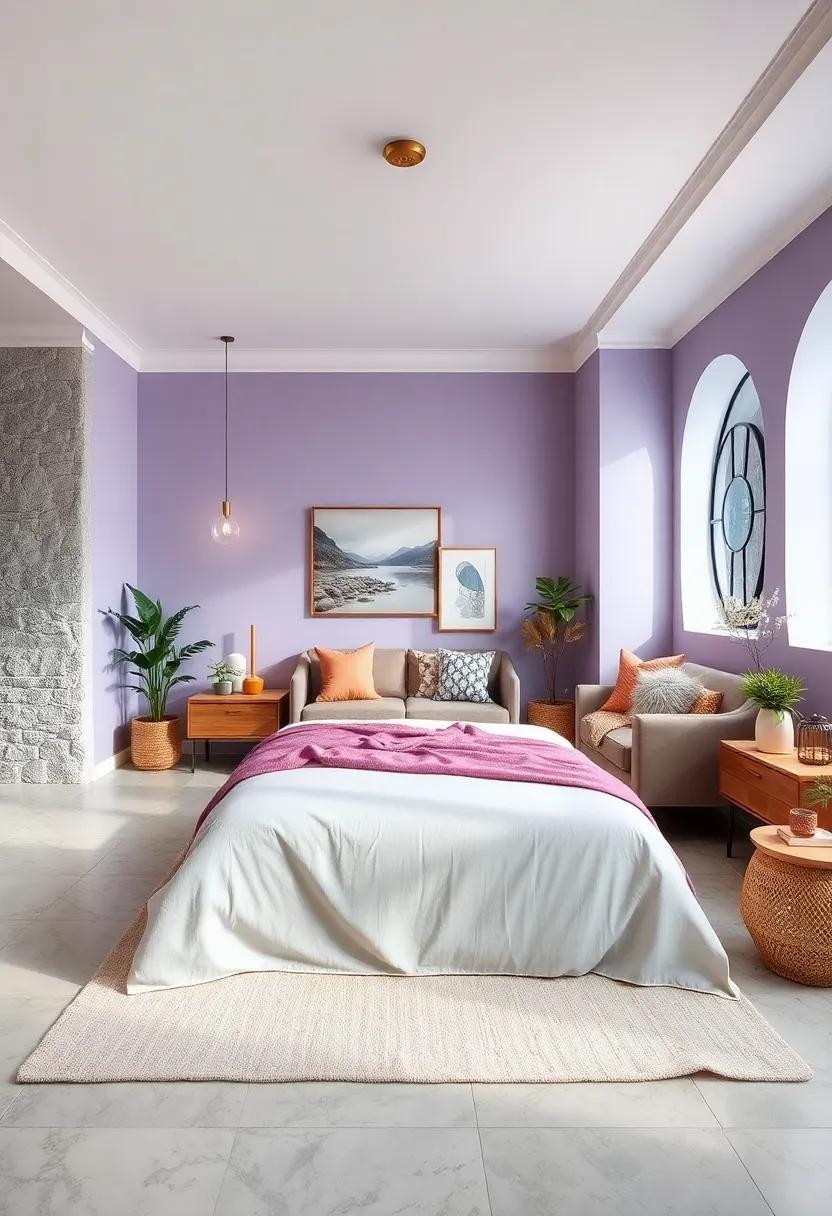 Faded⁢ Periwinkle Peace: Choose faded periwinkle for⁢ a balanced blend of blue⁤ and purple ​tones