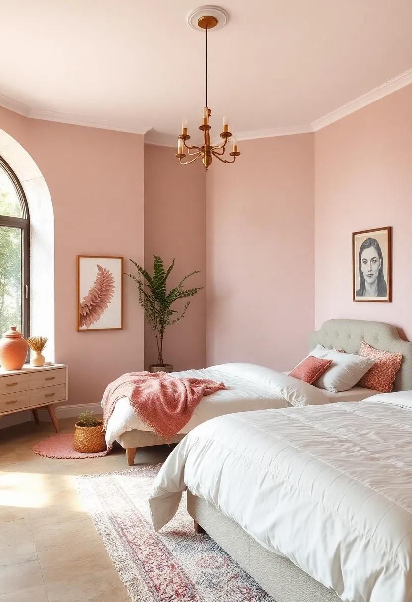 Soft ⁢Mauve Charm: Embrace soft⁣ mauve for a vintage-inspired, ⁤calming ‍aesthetic