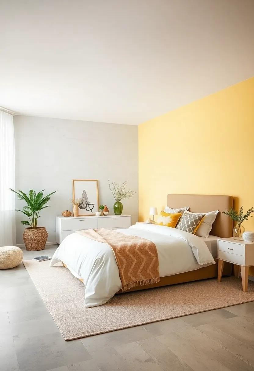 Baby Yellow​ Comfort: Brighten the room⁢ softly with‍ baby yellow⁢ to evoke ‌sunny ‍mornings and⁤ optimism