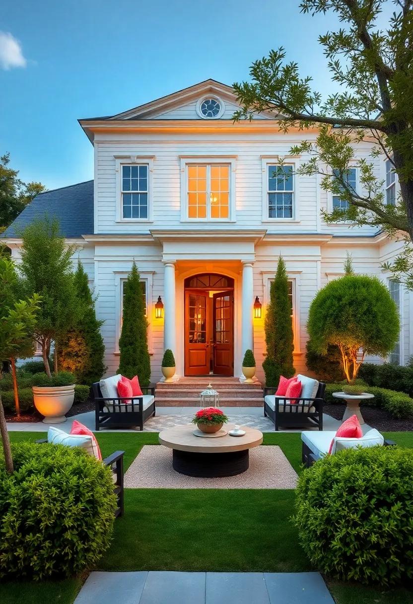 Balance large trees⁣ by planting complementary⁢ smaller⁤ trees or ‍bushes directly opposite to avoid visual heaviness