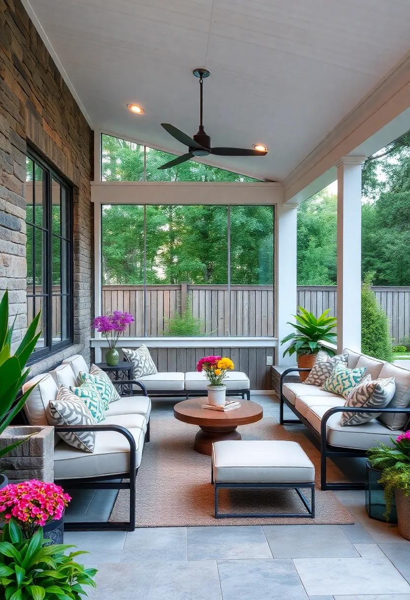 Design a built-In Bench with Plush ​Cushions for Space-Savvy Seating