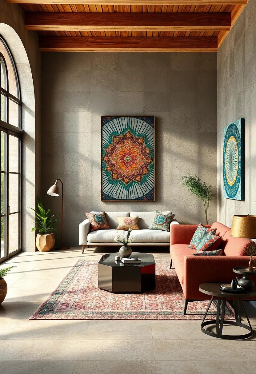 Artistic Calligraphy Entwined with Geometric Fractal Designs