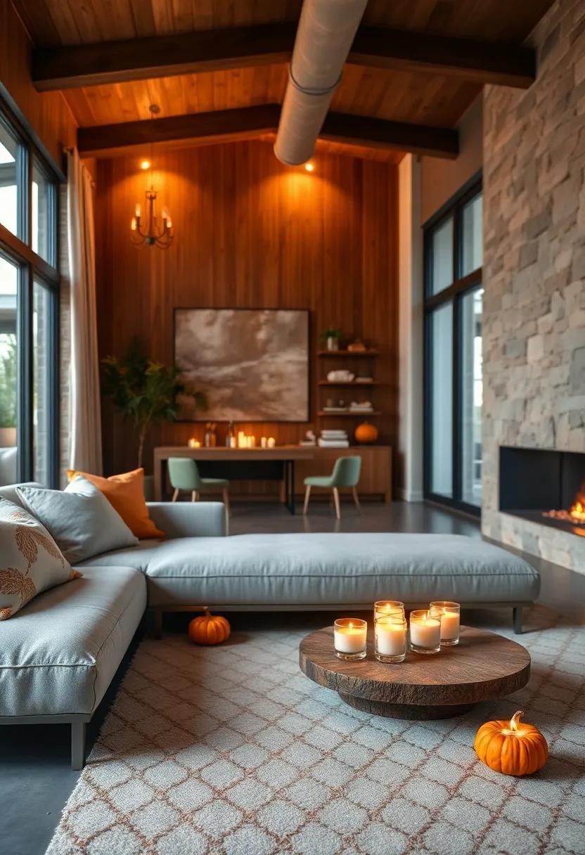 Pumpkin⁣ Spice Tea Light Holders:​ Use small tea light holders ‌scented or designed around⁤ pumpkin spice to scatter​ tiny, cozy pools of light