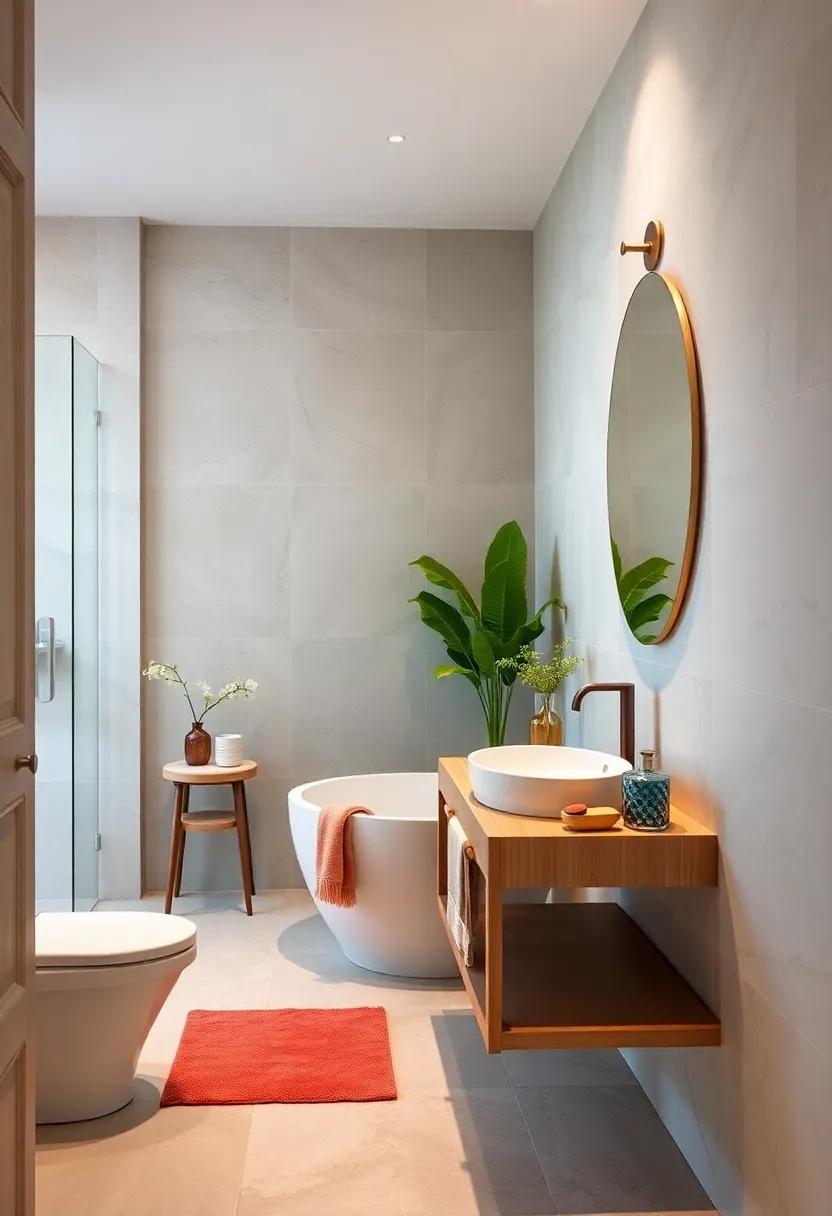 Add‌ a luxurious hand towel set‍ in ⁣coordinating colors for ⁤a ⁢polished ⁢finish