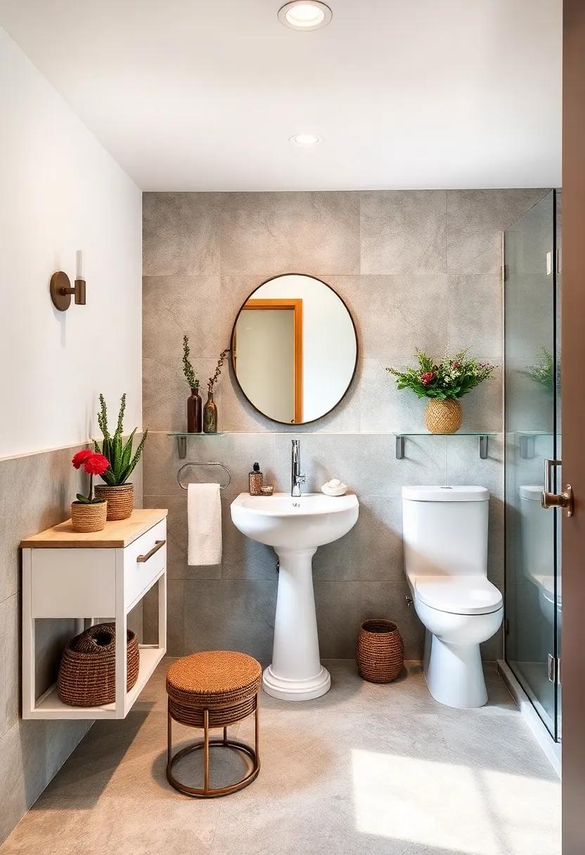 Install a pedestal sink to ⁣maximize ‌floor⁣ space ​and create⁢ a vintage-inspired​ charm