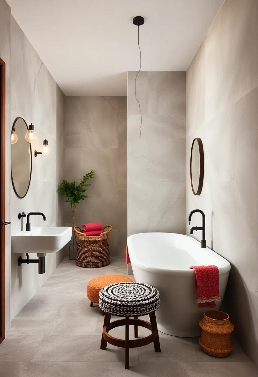 Introduce⁢ vintage elements like an antique stool‍ or⁤ retro lighting for character