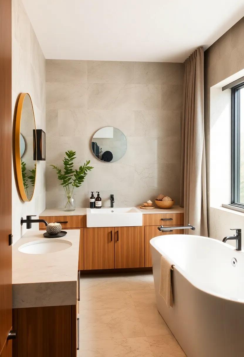 Opt for brass or matte black‌ fixtures to offer ‌a contemporary edge and luxury feel