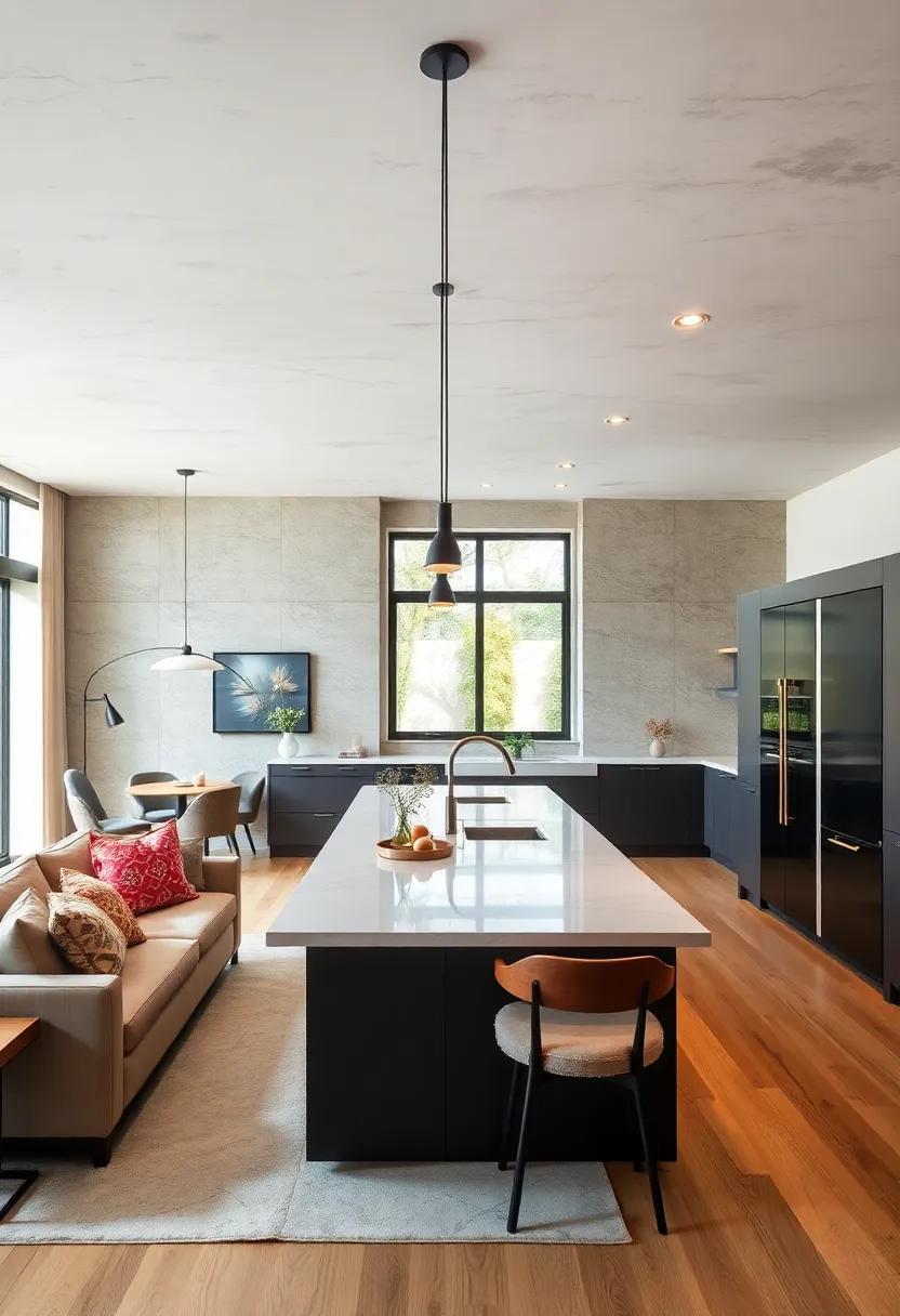 Construct a ‌Breakfast Bar Island with‌ Built-In Appliances for Seamless Cooking⁤ and Entertaining