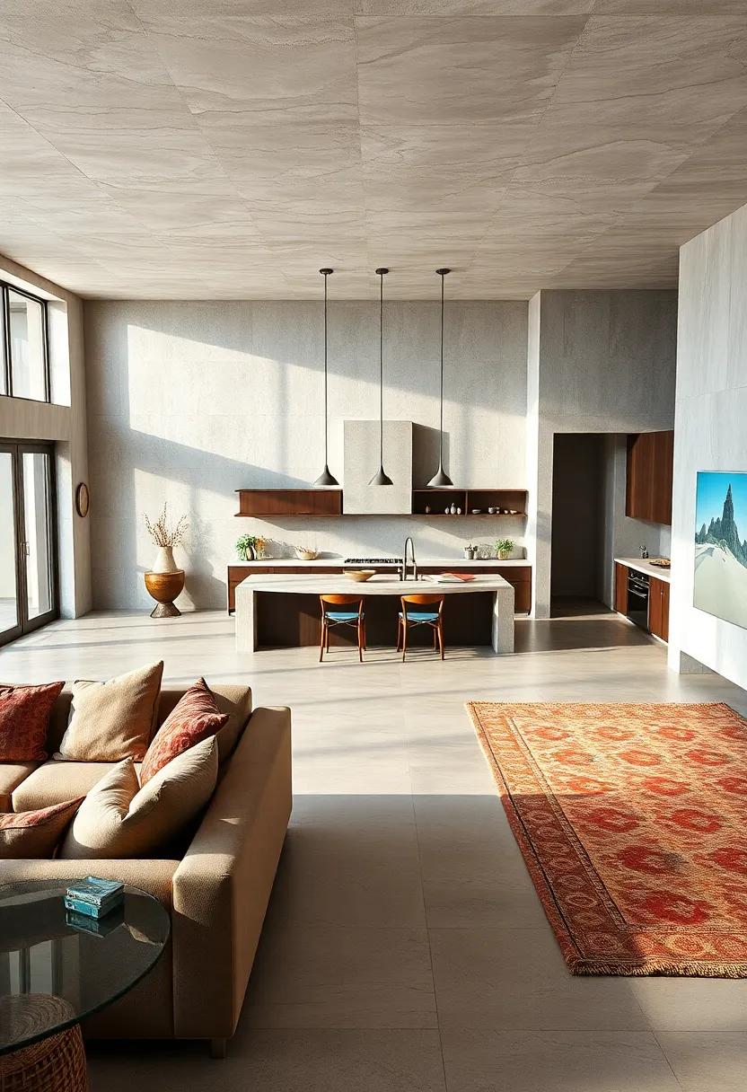 Incorporate​ a Curved Island to Soften the Lines Between Kitchen ‍and Living⁢ areas for Smooth Flow