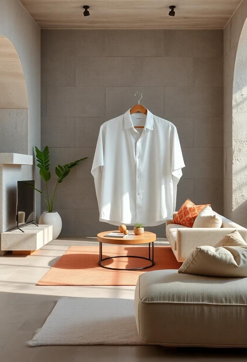 classic White⁣ Button-Down Shirt