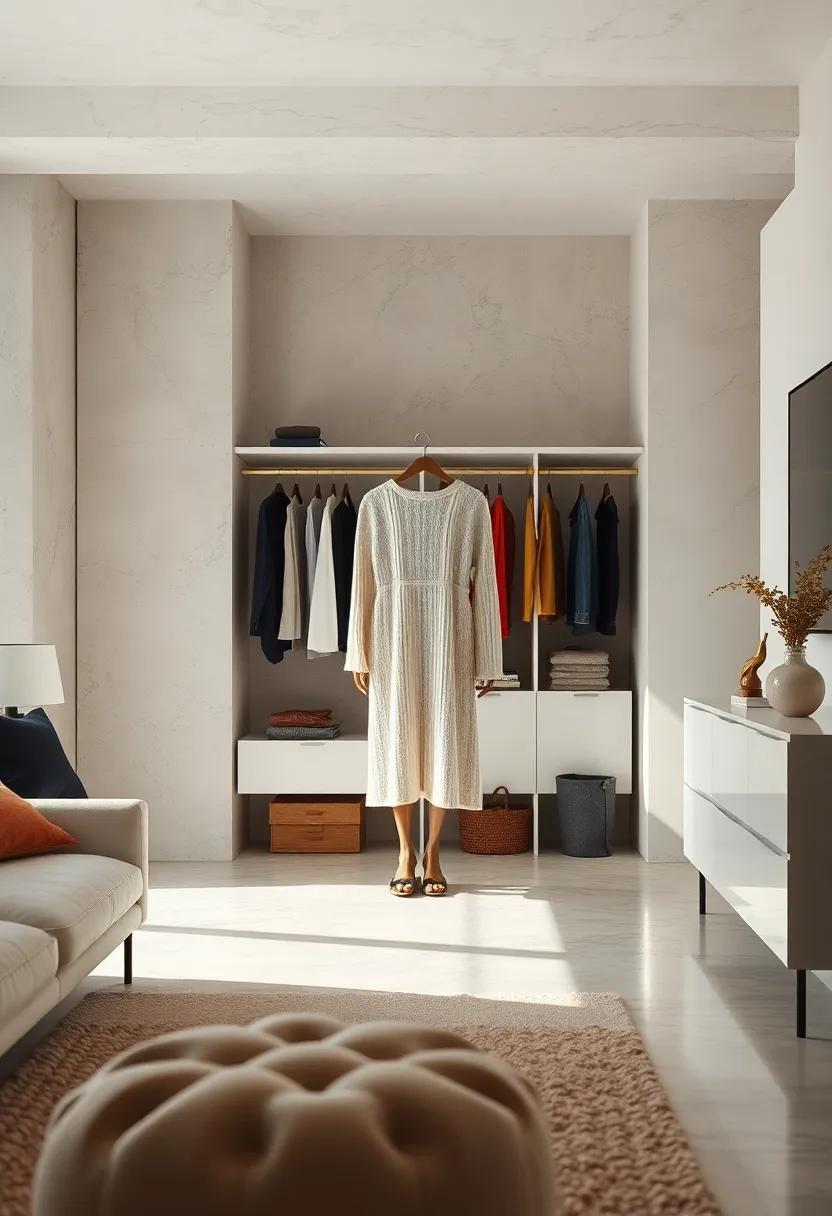 Monochrome Sweater Dress