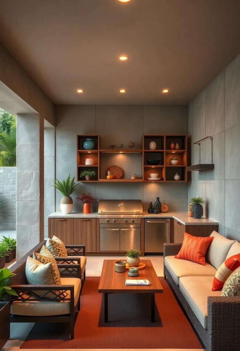 Modular‍ Cube‌ Shelving – Assemble modular⁣ cubes in ​different configurations to create flexible, customizable storage suited to your outdoor cooking needs