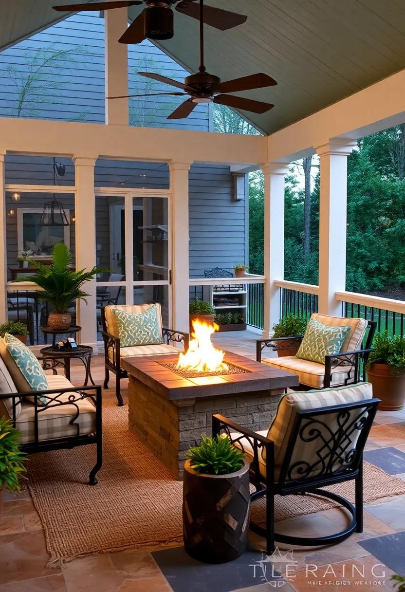 AZ Patio Heaters EK-12 Fire Pit Table – Incorporates a decorative tile top with powerful heat output ideal for chilly evenings