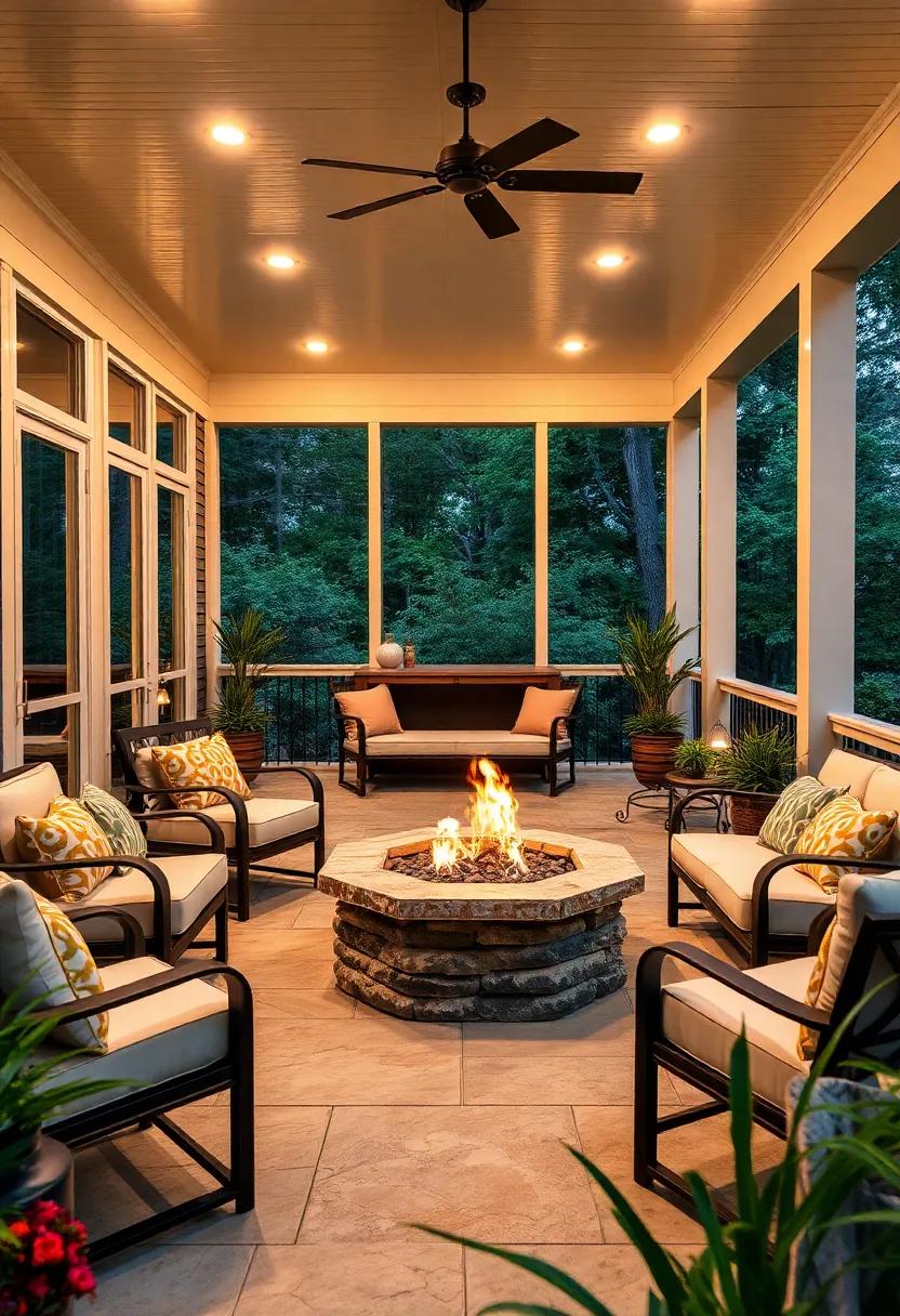 Hassock Propane ⁤Gas Fire Pit – Features a unique hexagonal shape with decorative lava rocks ⁣and a tempered glass cover