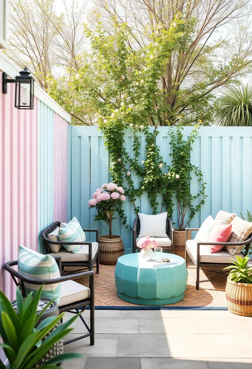 Spring Pastels: Embrace the freshness of spring with soft pastel hues like lavender, mint, and baby blue ⁢to create a light and airy fence that ​welcomes the new season