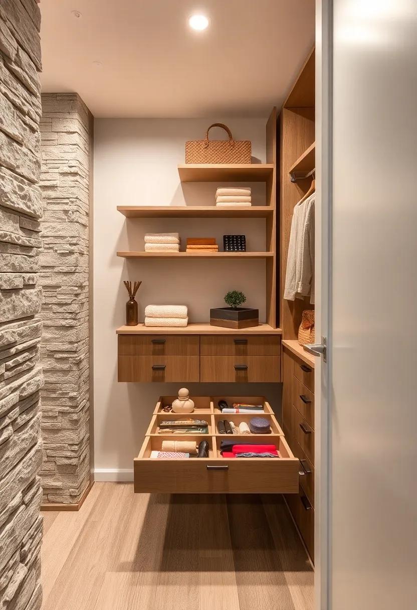 Create a dedicated accessory drawer with adjustable compartments tailored to your needs