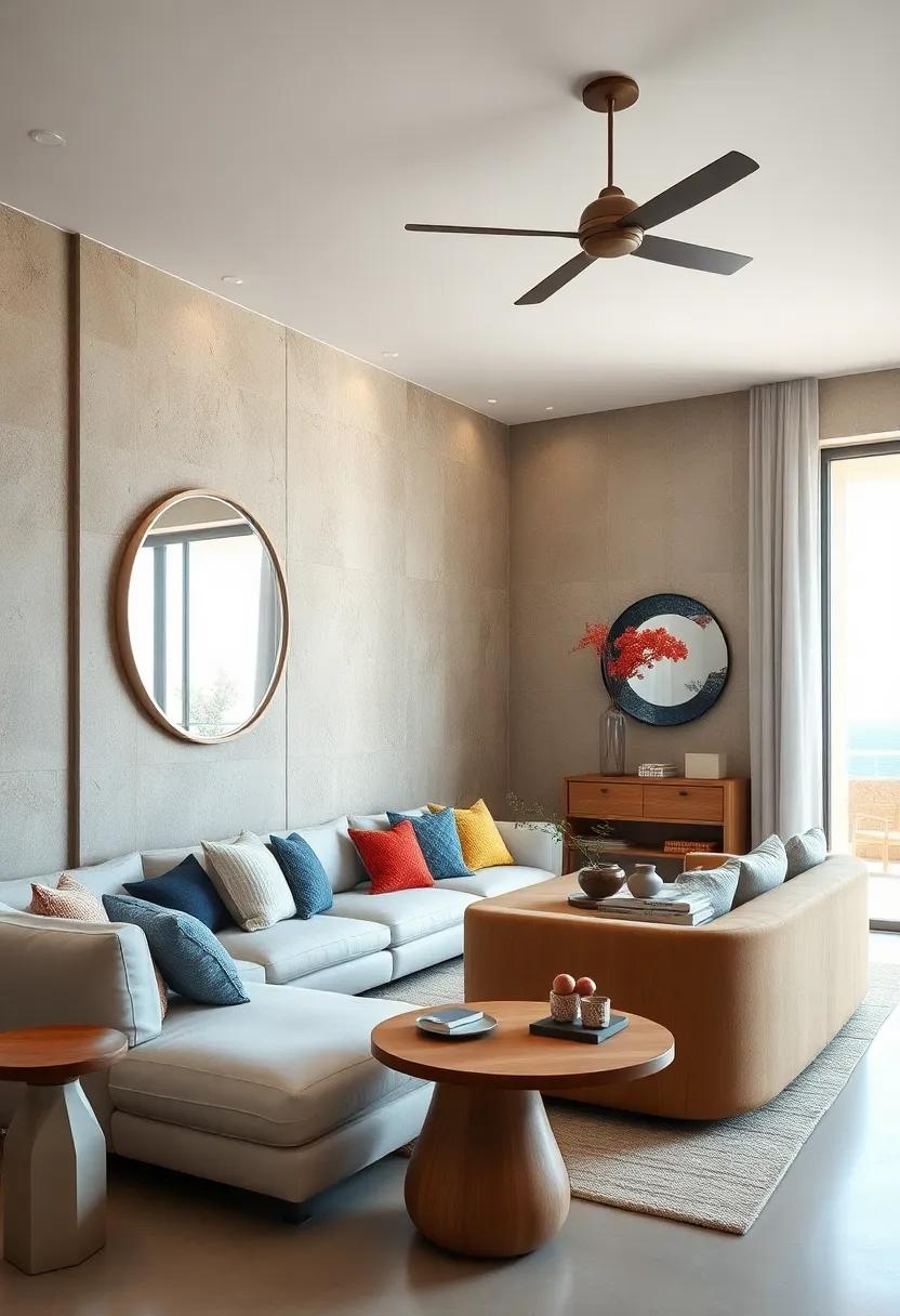 Integrate mirrors ​strategically to reflect natural light and visually expand ⁣the room