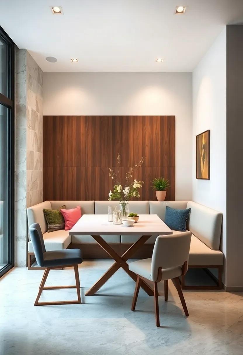 Wall-Mounted Folding Bench: A bench that folds down ⁣from the wall, ​providing seating without permanent floor occupation