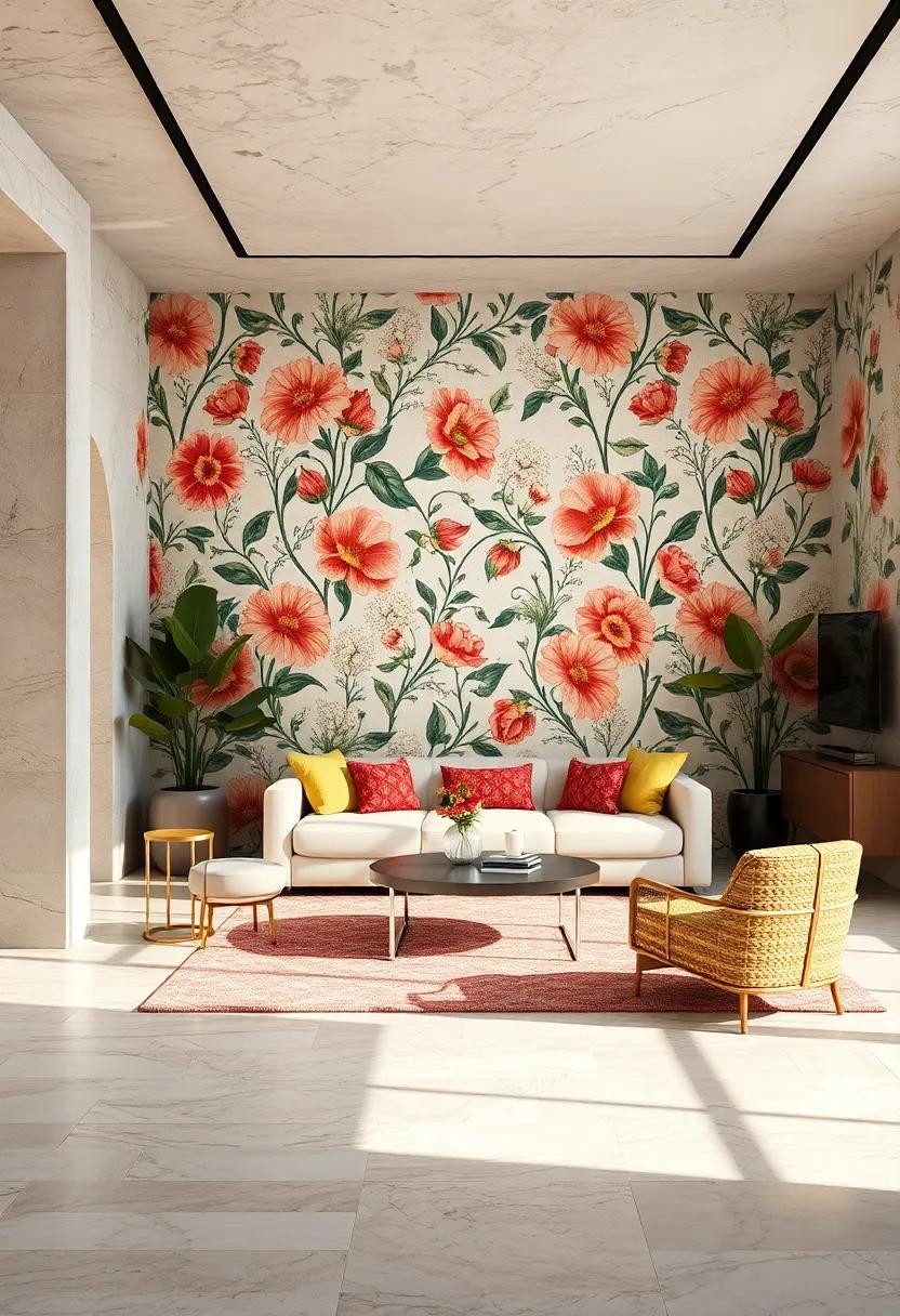 Art Nouveau ‍Blooms – Flowing lines and stylized flowers create a graceful, organic look inspired by early⁣ 20th-century ⁤design