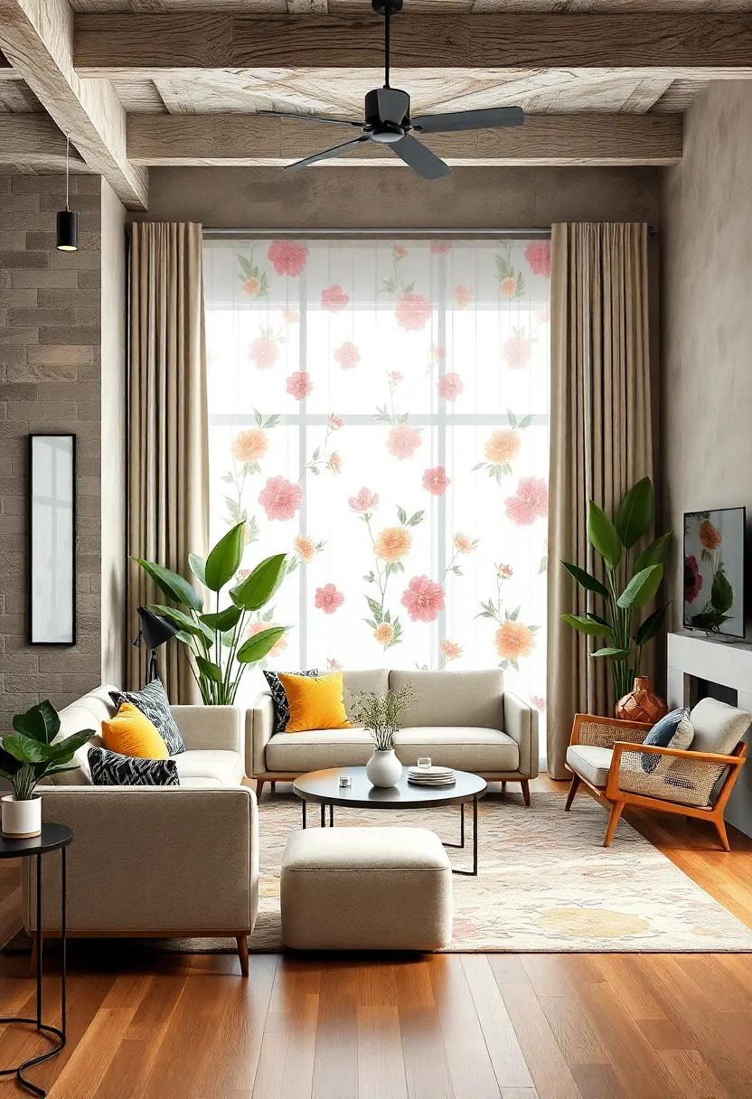 Mid-Century Modern Florals – Bold ‍shapes and vivid colors ⁢with a minimalist twist, blending retro and contemporary aesthetics