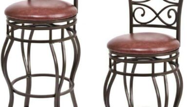 Why We Love the COSTWAY 360° Swivel Bar Stools Set of 2