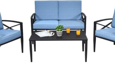 Our Honest Take on the Tangkula 4PCS Outdoor Patio Set