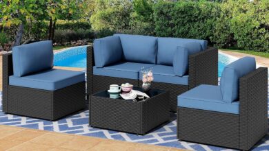 How We Made Our Outdoor Space Cozy with Shintenchi Sofa Set
