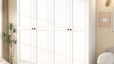 Our Honest Take on the 63″ White Armoire Wardrobe Closet