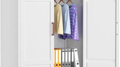 Our Honest Take on Bonusall’s Heavy-Duty Metal Wardrobe Cabinet