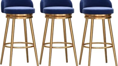 Our Honest Take on Velvet Swivel Bar Stools with Gold Legs