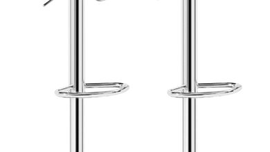 How We Revamped Our Space with VECELO’s Stylish Swivel Bar Stools